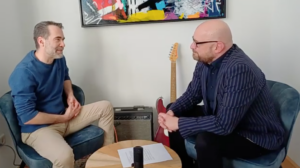 Philipp Schwarz und Martin Benkovics im Gespräch